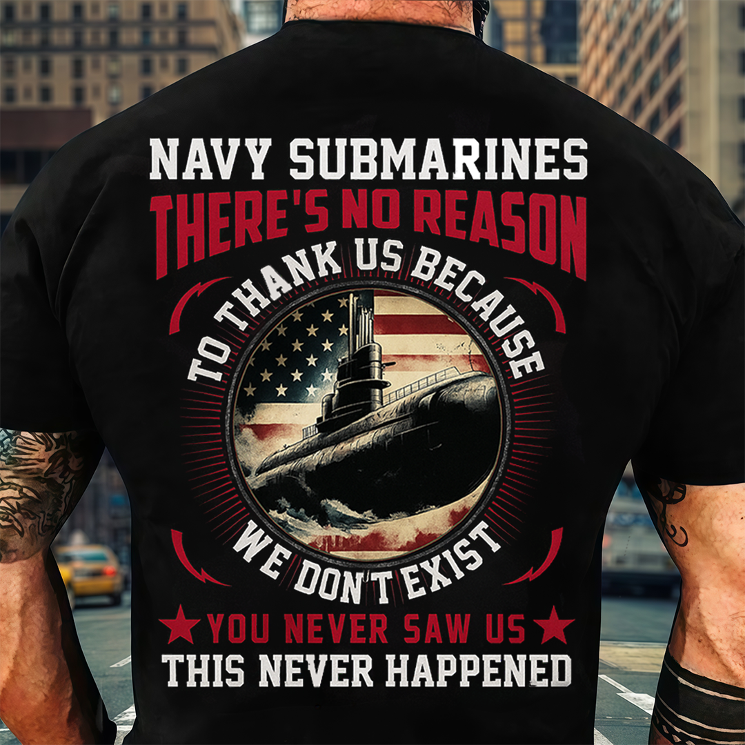 U.S. Veteran Shirt - Navy Submarines - Proud Veteran Shirt, Perfect Gift For Veteran