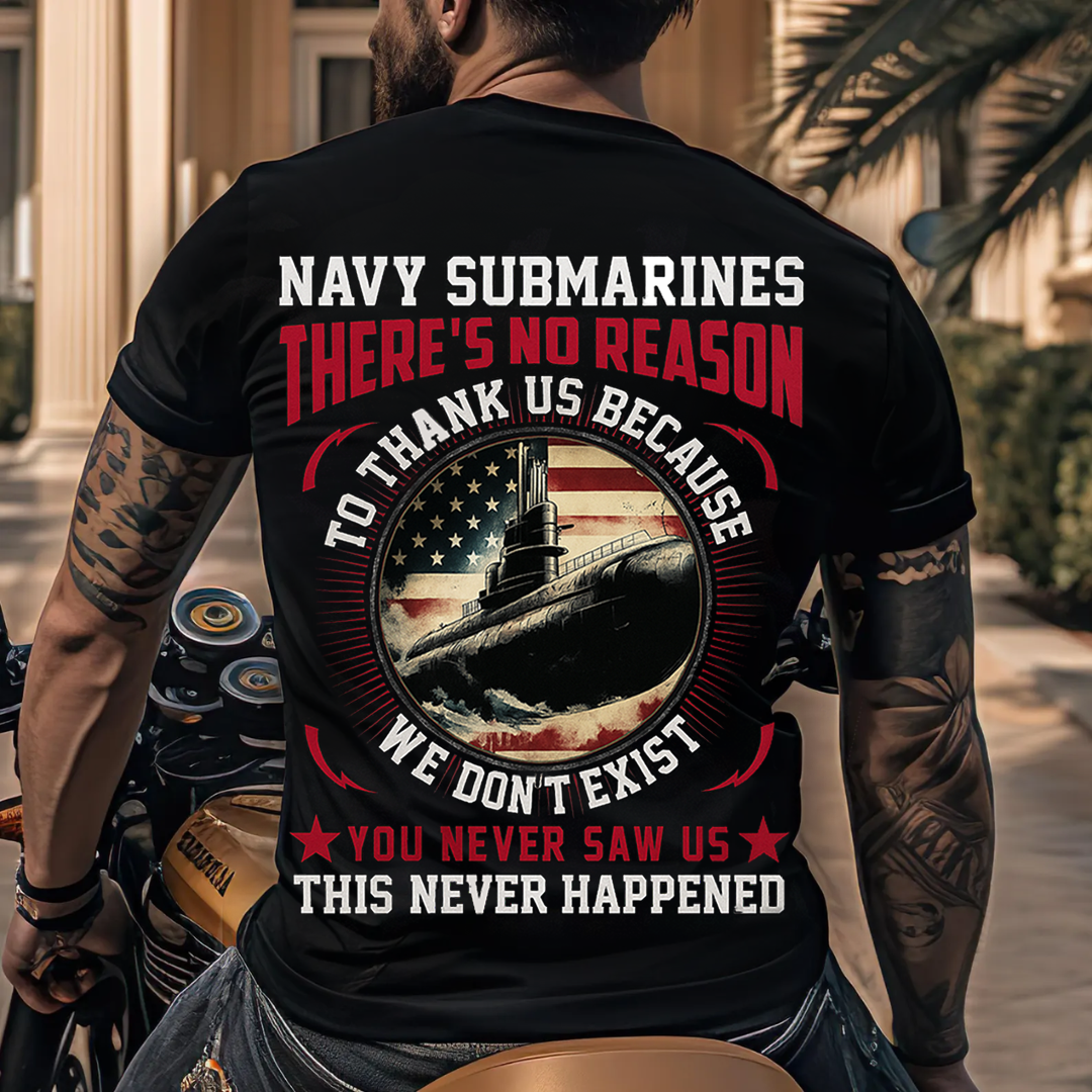 U.S. Veteran Shirt - Navy Submarines - Proud Veteran Shirt, Perfect Gift For Veteran