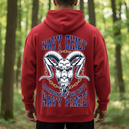 Navy Chief Pride – Backbone of the Navy – Military Veteran Tee