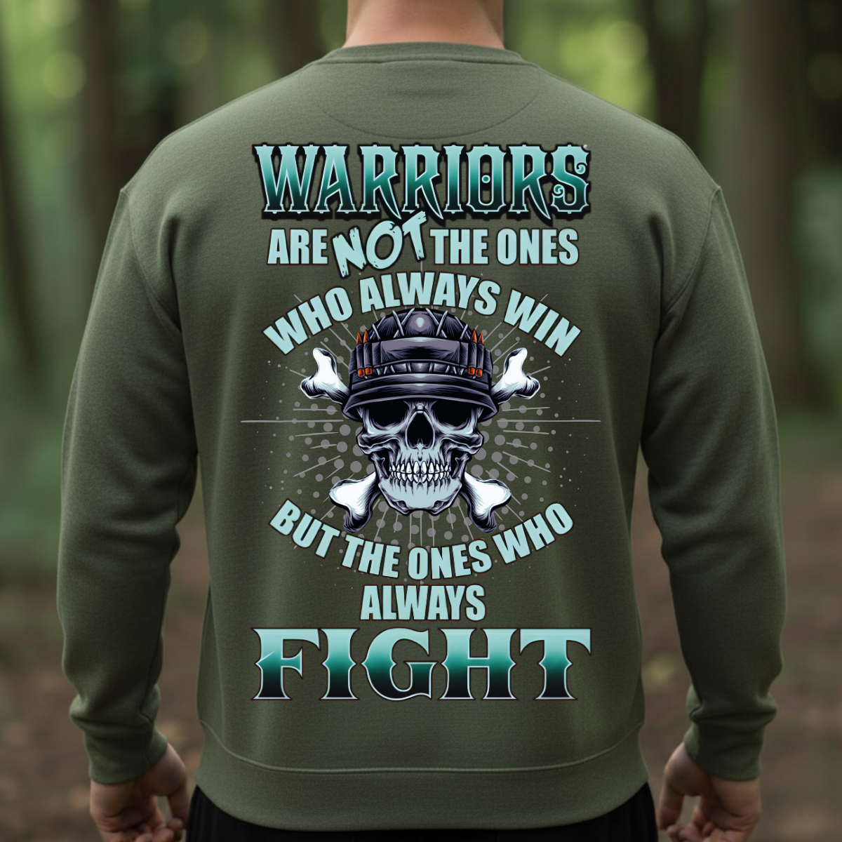 Veteran T-Shirt, Sweatshirt, Hoodie – Rugged Veteran Warrior Spirit  – Proud Veterans Apparel
