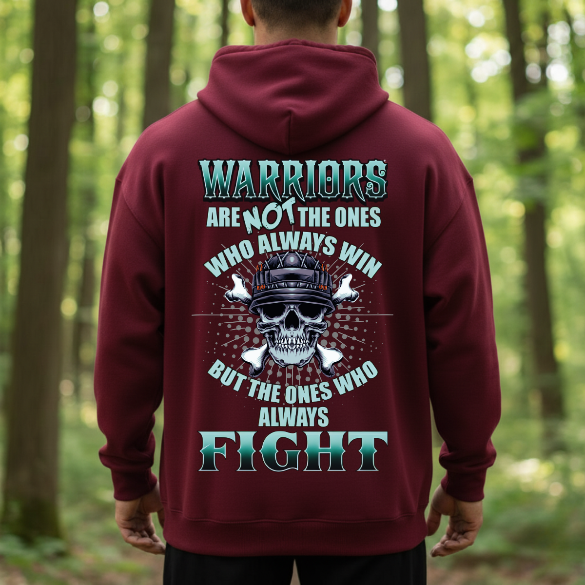 Veteran T-Shirt, Sweatshirt, Hoodie – Rugged Veteran Warrior Spirit  – Proud Veterans Apparel