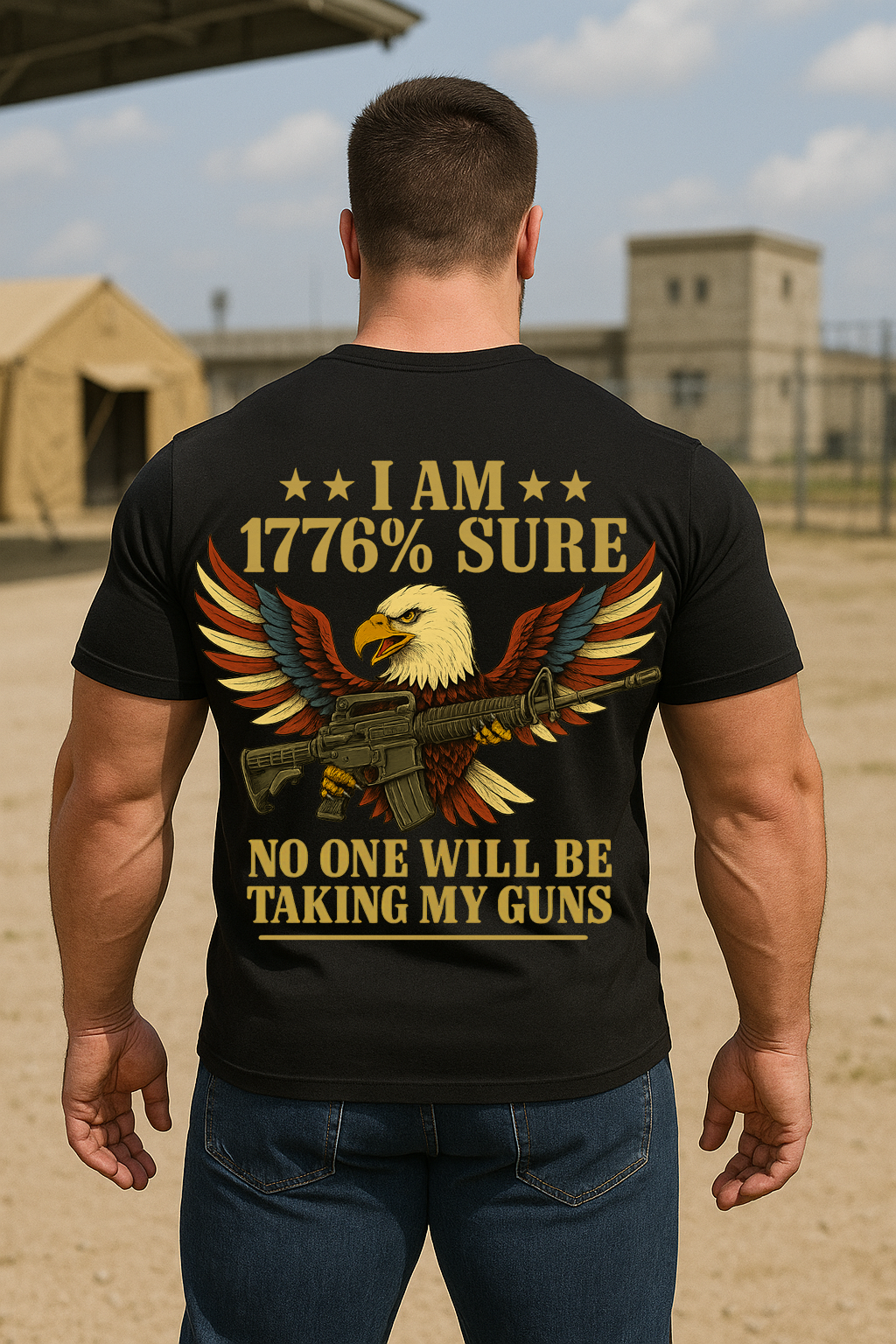 No One Taking My Guns Shirt - Men’s Patriotic Veteran Tee