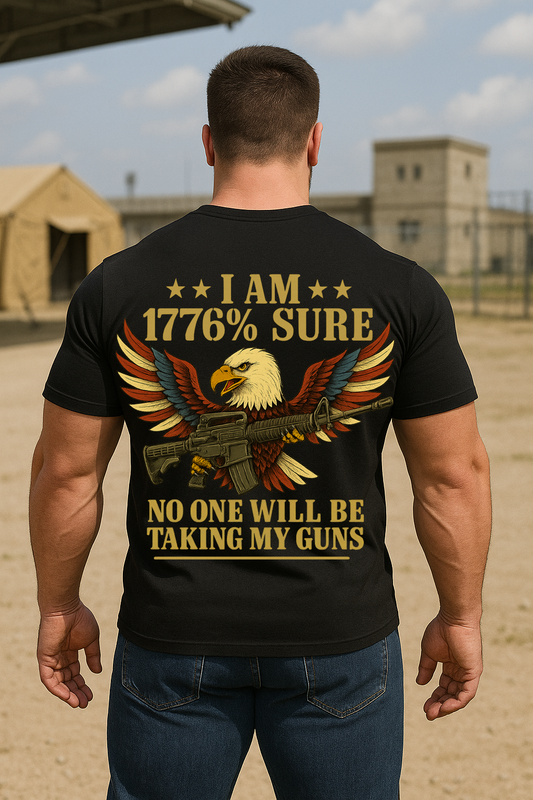No One Taking My Guns Shirt - Men’s Patriotic Veteran Tee