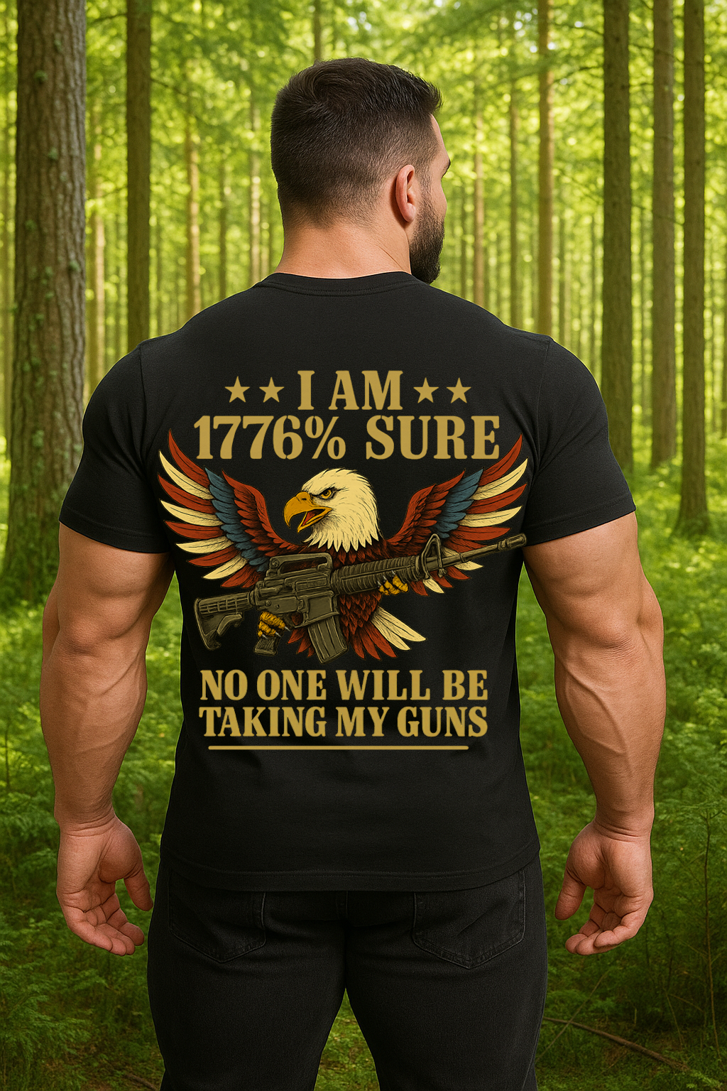 No One Taking My Guns Shirt - Men’s Patriotic Veteran Tee