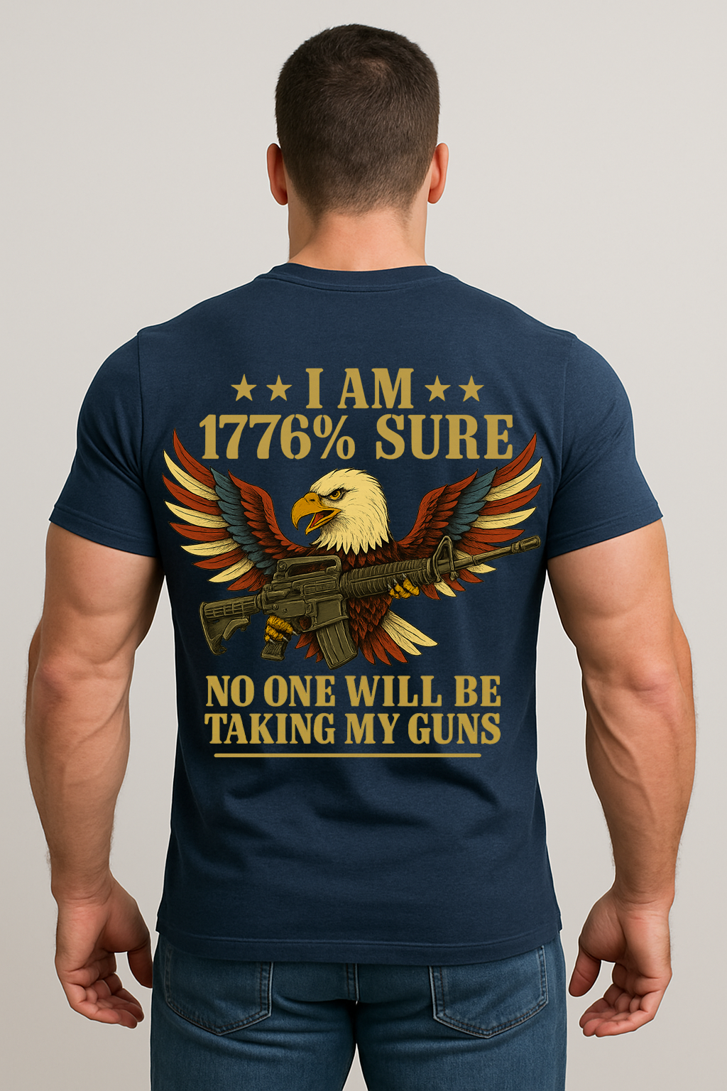 No One Taking My Guns Shirt - Men’s Patriotic Veteran Tee