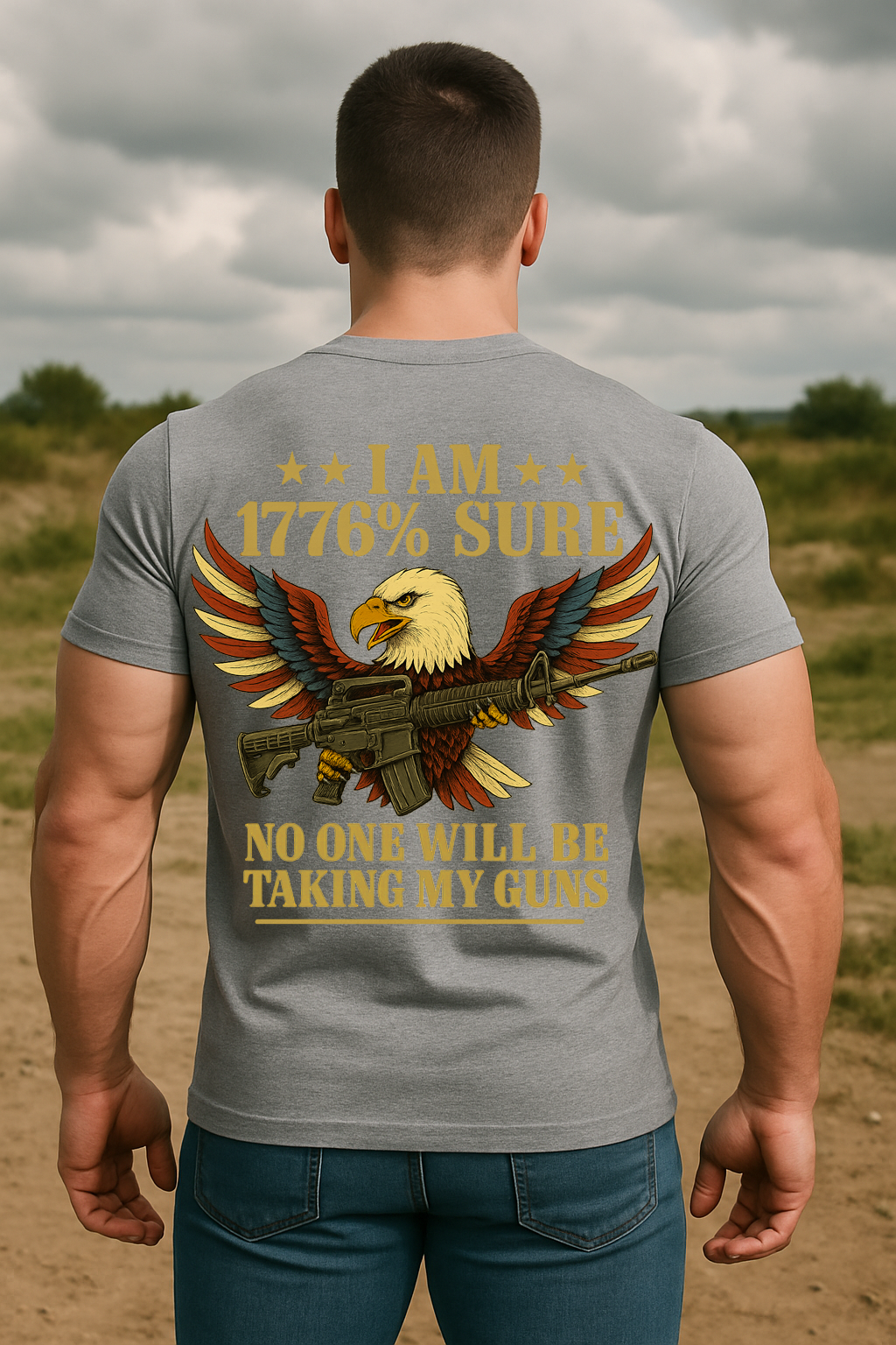 No One Taking My Guns Shirt - Men’s Patriotic Veteran Tee