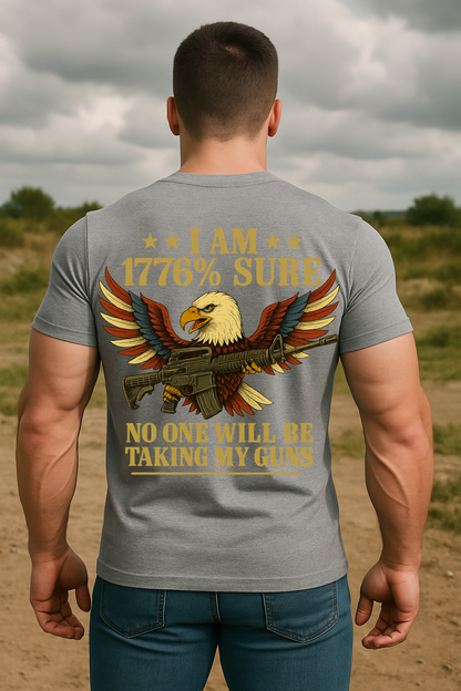 No One Taking My Guns Shirt - Men’s Patriotic Veteran Tee