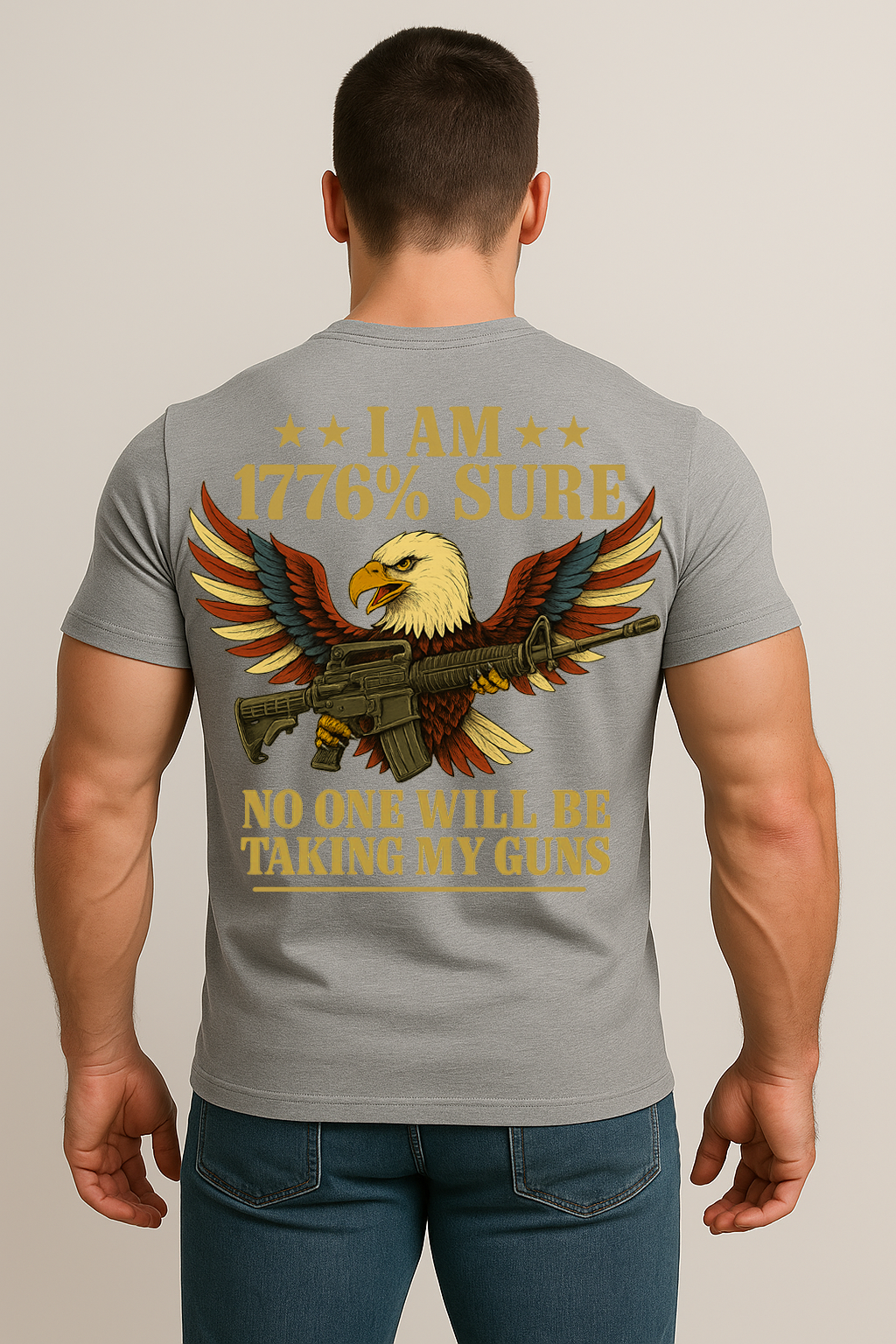 No One Taking My Guns Shirt - Men’s Patriotic Veteran Tee