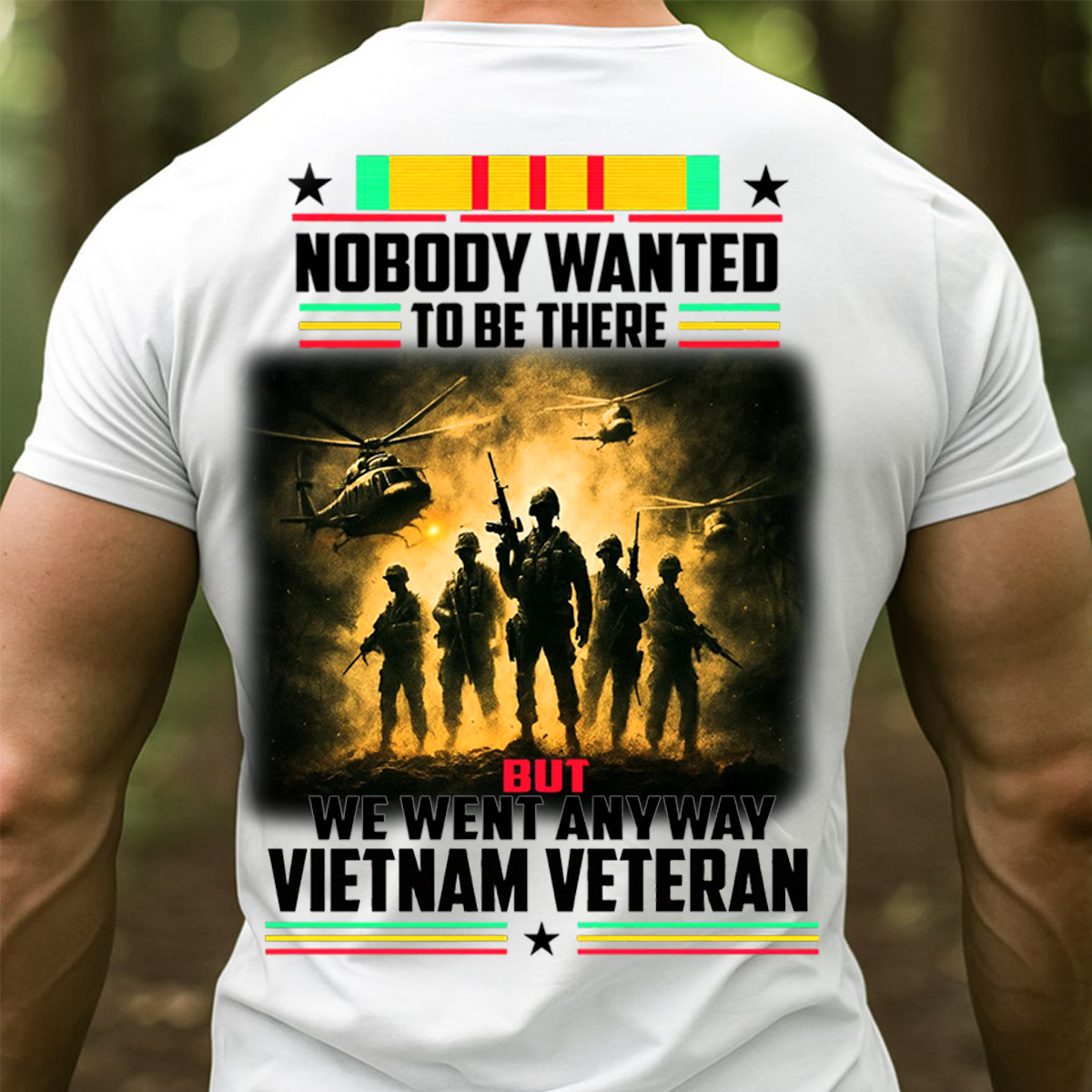 Vietnam War Veteran Shirt – Huey Helicopter Nobody Wanted to Be There Hoodie - Nobody Wanted to Be There Shirt – Vietnam Veteran Military Tee