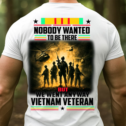Vietnam War Veteran Shirt – Huey Helicopter Nobody Wanted to Be There Hoodie - Nobody Wanted to Be There Shirt – Vietnam Veteran Military Tee