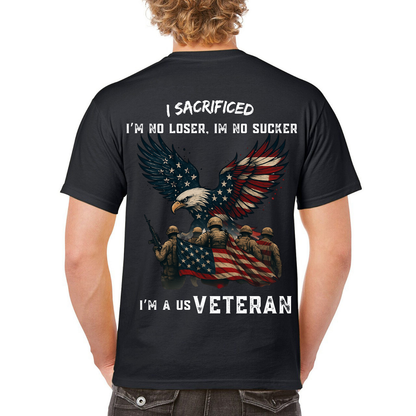 Too Old to Fight Too Slow to Run But I Can Still Shoot T-Shirt , Skull, American Flag, Military Tee for Veterans