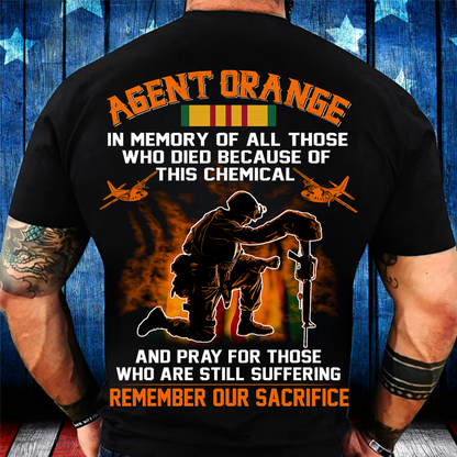 C-123 Provider Agent Orange T-Shirt – Vietnam War Aircraft Memorial, Remember Our Sacrifice Shirt