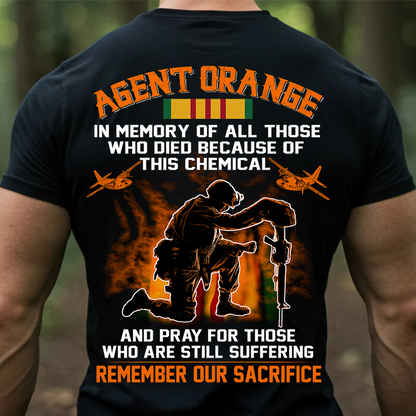 C-123 Provider Agent Orange T-Shirt – Vietnam War Aircraft Memorial, Remember Our Sacrifice Shirt