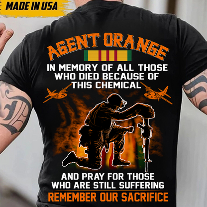 C-123 Provider Agent Orange T-Shirt – Vietnam War Aircraft Memorial, Remember Our Sacrifice Shirt