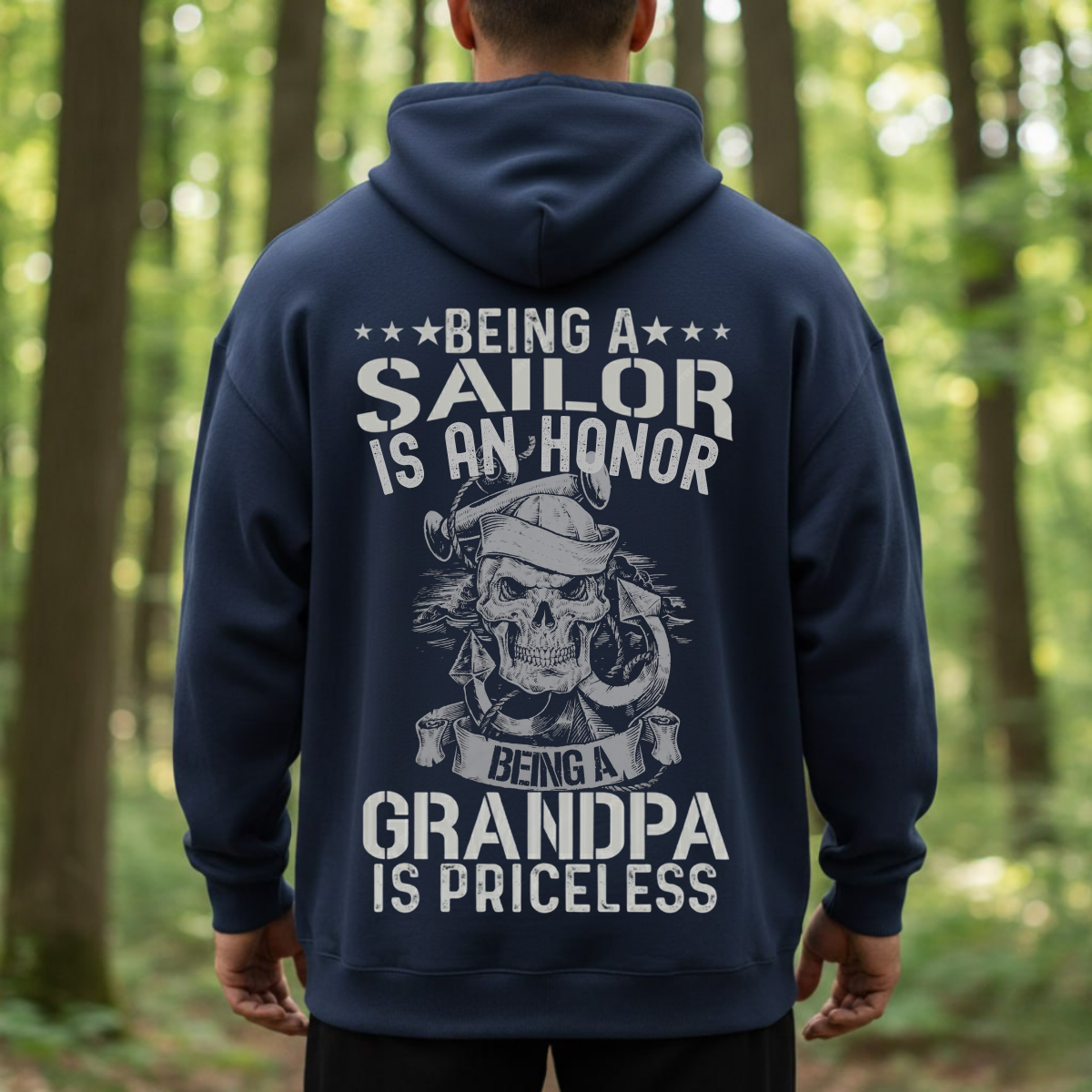 Proud Sailor Grandpa Shirt - Military Veteran Family Gift Tee