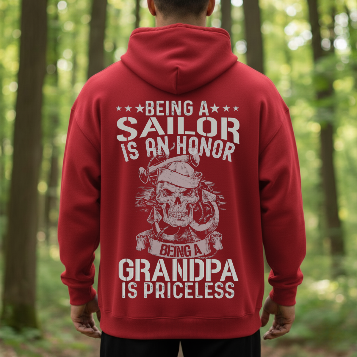 Proud Sailor Grandpa Shirt - Military Veteran Family Gift Tee