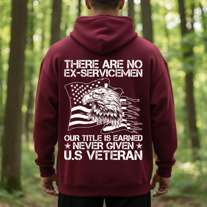 Veteran Pride T-Shirt, Sweatshirt, Hoodie – Earned Never Given Military Graphic Tee