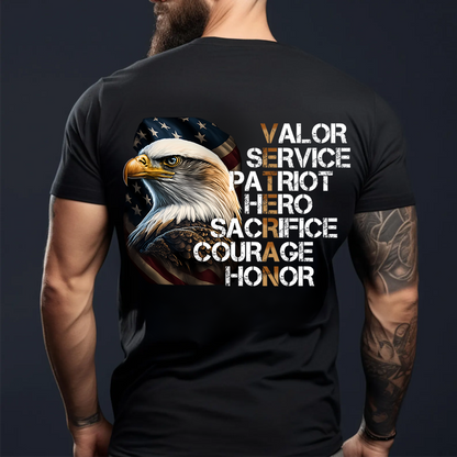 U.S Veteran Shirt - Eagle Proud Veteran Design - Perfect Gift For Veteran Day