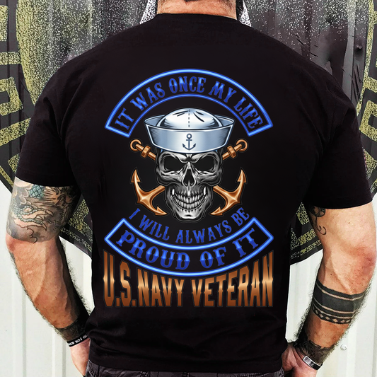 U.S. Navy Veteran Shirt – I Will Always Be Proud Of It – Sailor Spirit Apparel