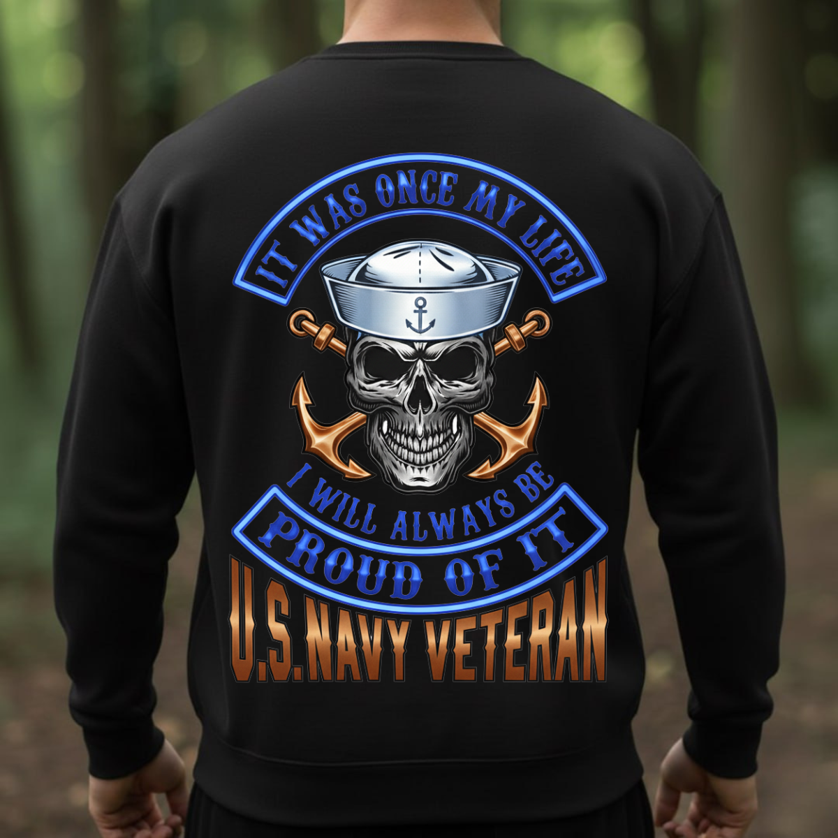 U.S. Navy Veteran Shirt – I Will Always Be Proud Of It – Sailor Spirit Apparel