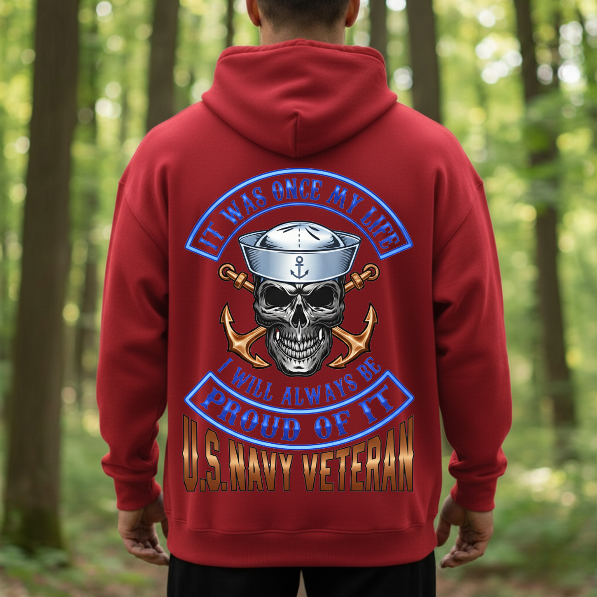 U.S. Navy Veteran Shirt – I Will Always Be Proud Of It – Sailor Spirit Apparel
