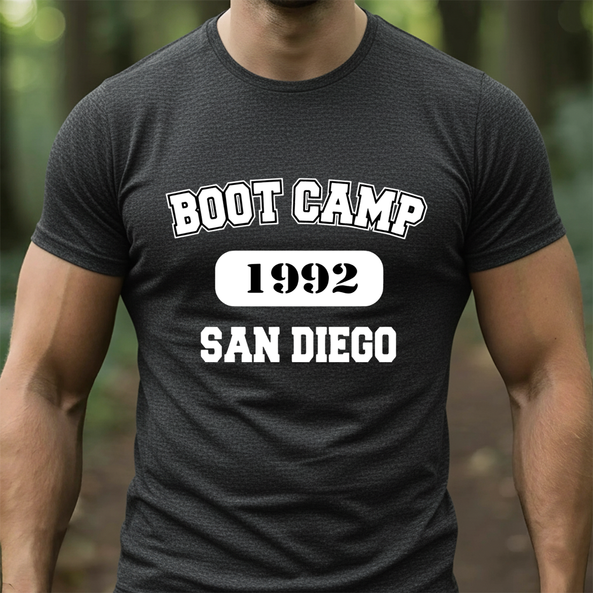 Boot Camp 1992 San Diego Military Training T-Shirt, Sweatshirt, Hoodie, Veteran Pride Tee, Military Gift for Men, Husband, Dad, Grandpa
