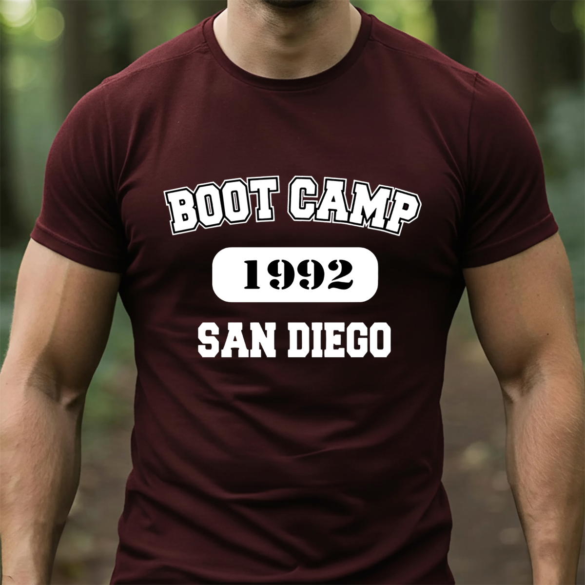 Boot Camp 1992 San Diego Military Training T-Shirt, Sweatshirt, Hoodie, Veteran Pride Tee, Military Gift for Men, Husband, Dad, Grandpa
