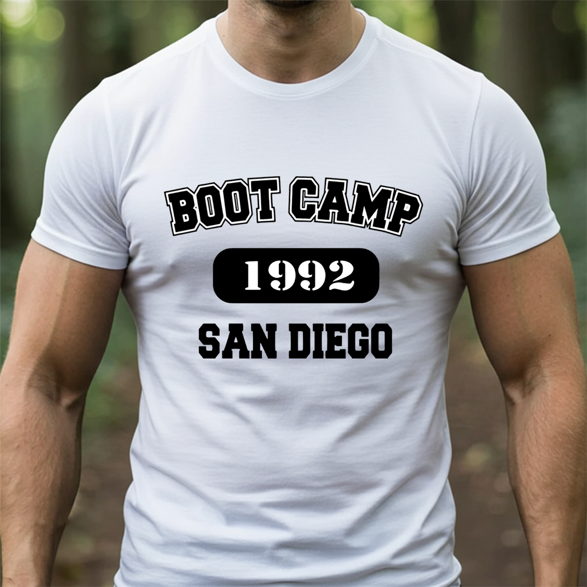 Boot Camp 1992 San Diego Military Training T-Shirt, Sweatshirt, Hoodie, Veteran Pride Tee, Military Gift for Men, Husband, Dad, Grandpa