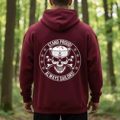 Stand Proud Sailors Shirt – Sailor Skull Design – Sailor Pride Tee