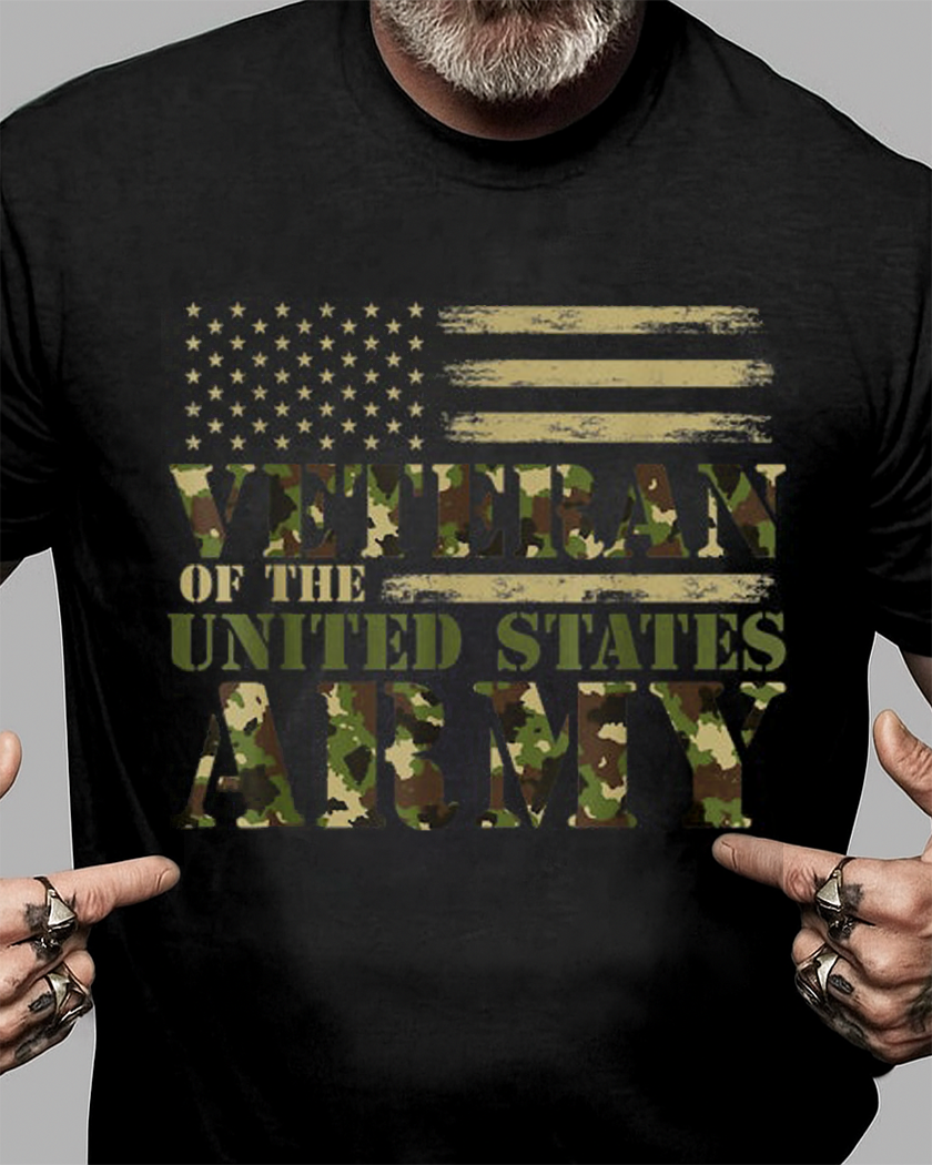 Veteran Of The United States Army Veteran T Shirt