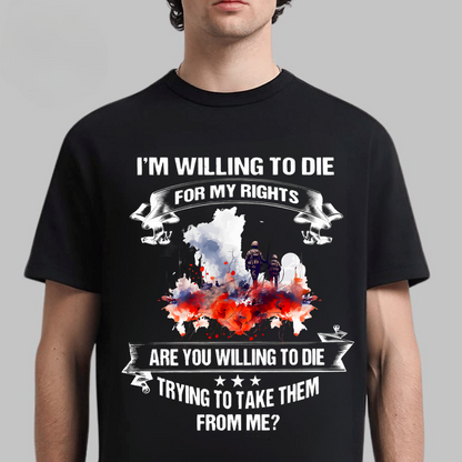 T-shirt for Those Who Stand Up for Their Rights – Ready to Fight for What’s Yours!