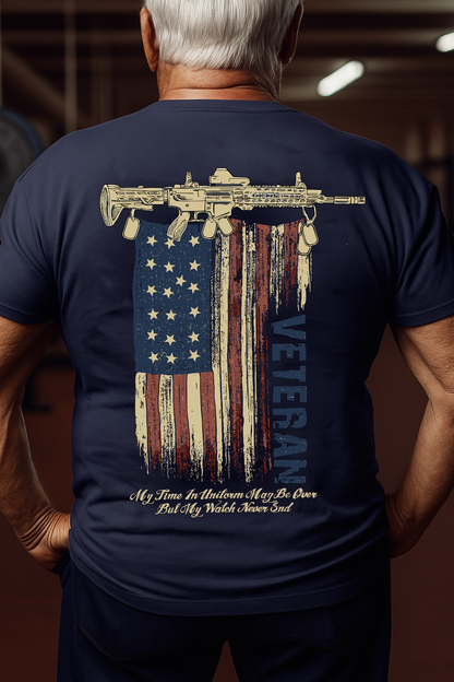 For Veterans Who Still Stand Guard  Proudly American