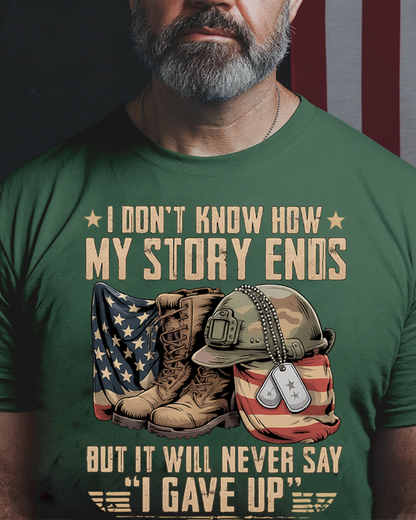 Never Gave Up – Veteran Spirit Tee