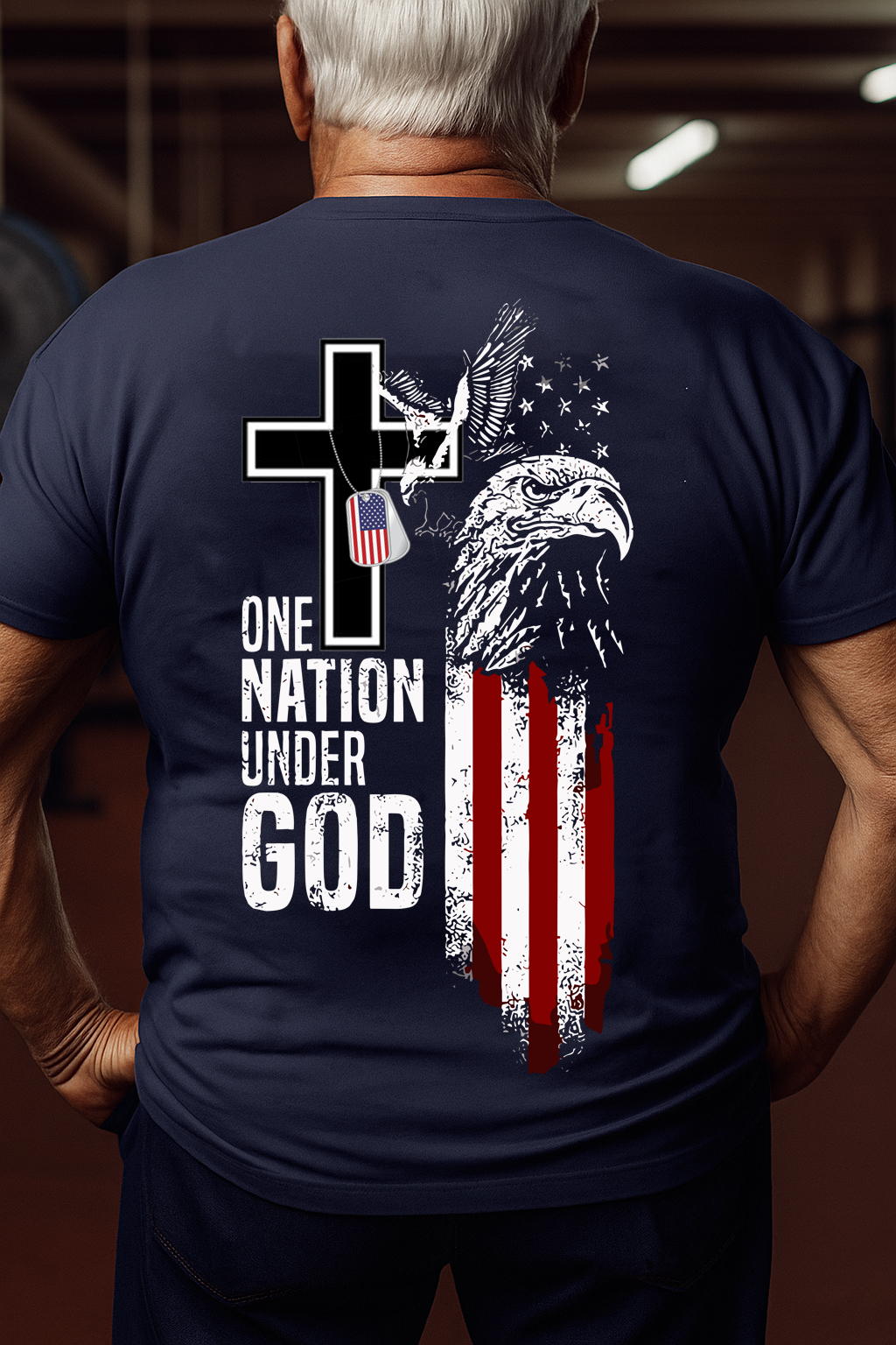 Proud Veteran One Nation Under God is Protection