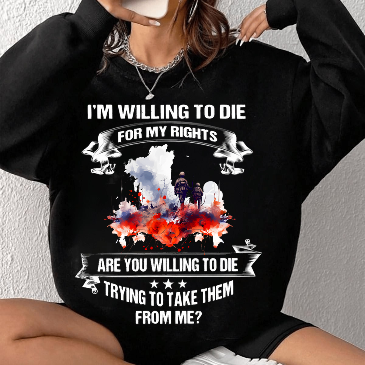 T-shirt for Those Who Stand Up for Their Rights – Ready to Fight for What’s Yours!