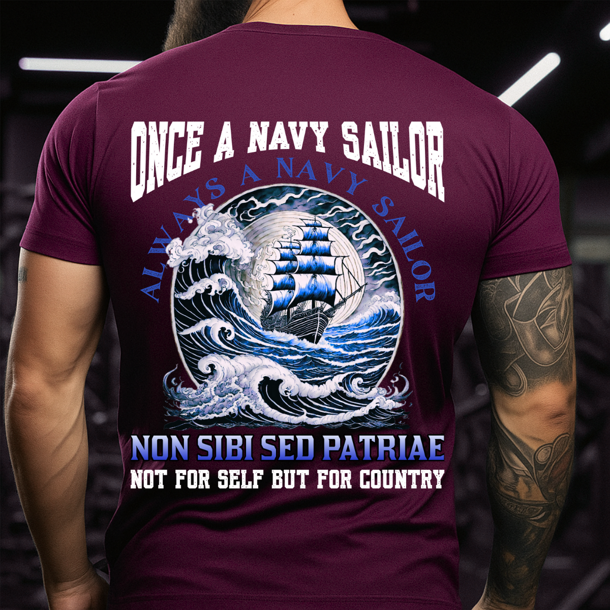 Once A Navy Sailor Always A Navy Sailor – US Navy Veteran T-Shirt – Gift for Sailors