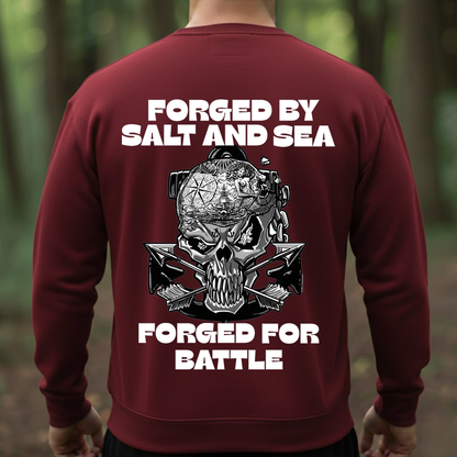 Forged in the Deep – Death Before Dishonor Skull Anchor T-Shirt, Sailor Veteran Gift
