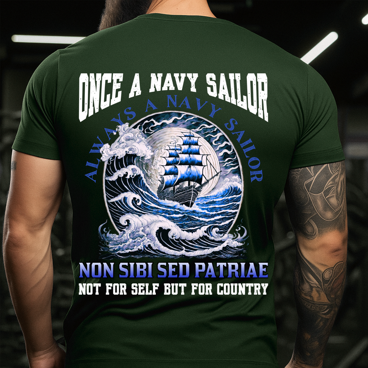 Once A Navy Sailor Always A Navy Sailor – US Navy Veteran T-Shirt – Gift for Sailors