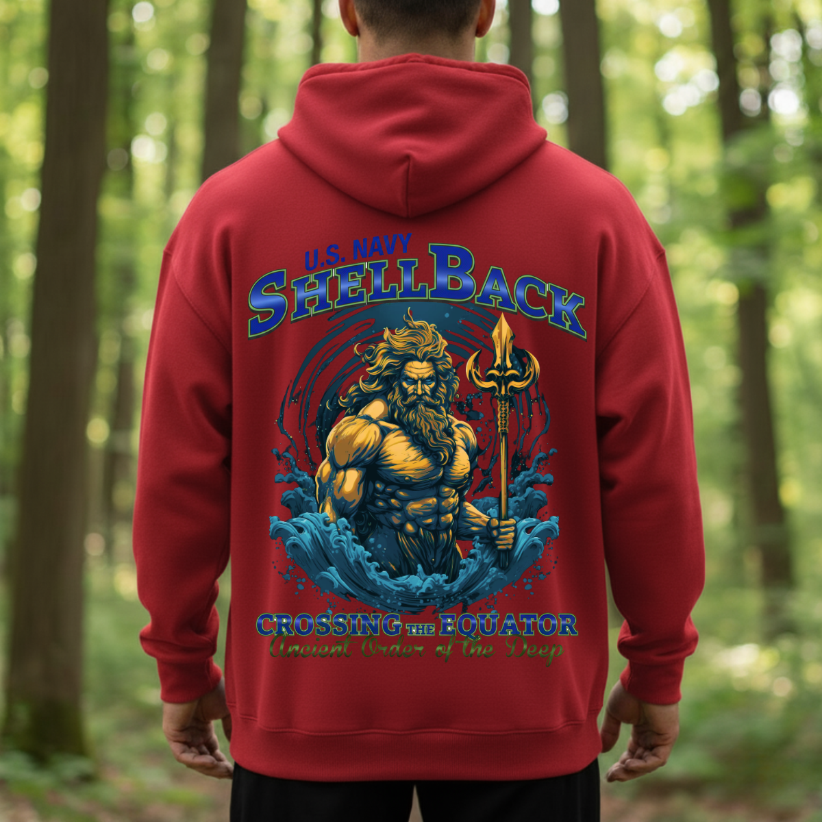 Navy Shellback Veteran Shirt – Crossing The Equator – Ocean Warrior Spirit