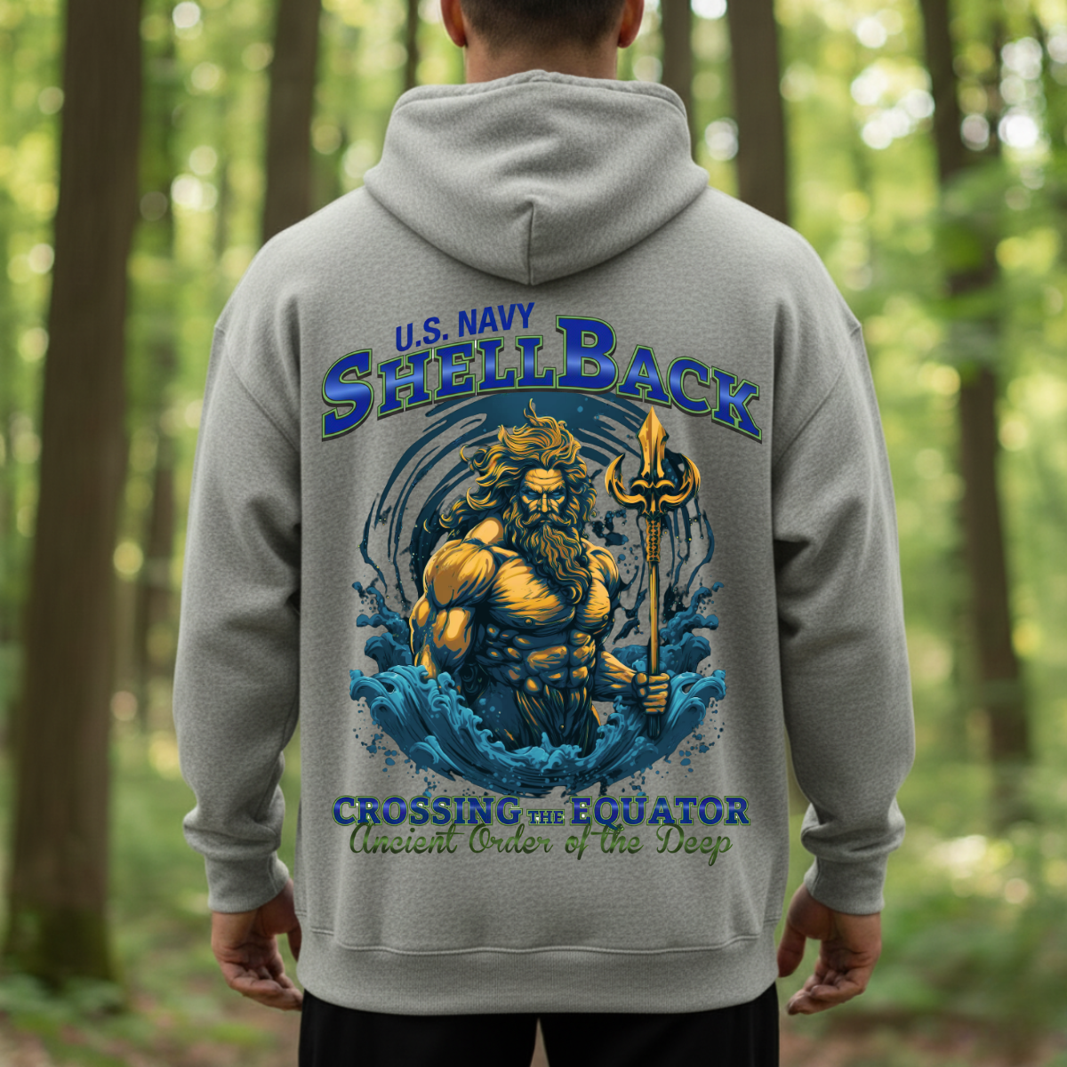 Navy Shellback Veteran Shirt – Crossing The Equator – Ocean Warrior Spirit