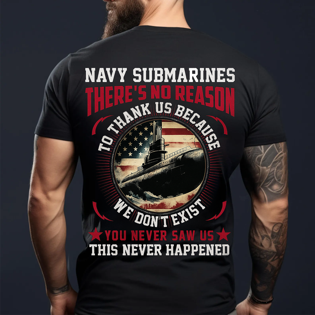 U.S. Veteran Shirt - Navy Submarines - Proud Veteran Shirt, Perfect Gift For Veteran