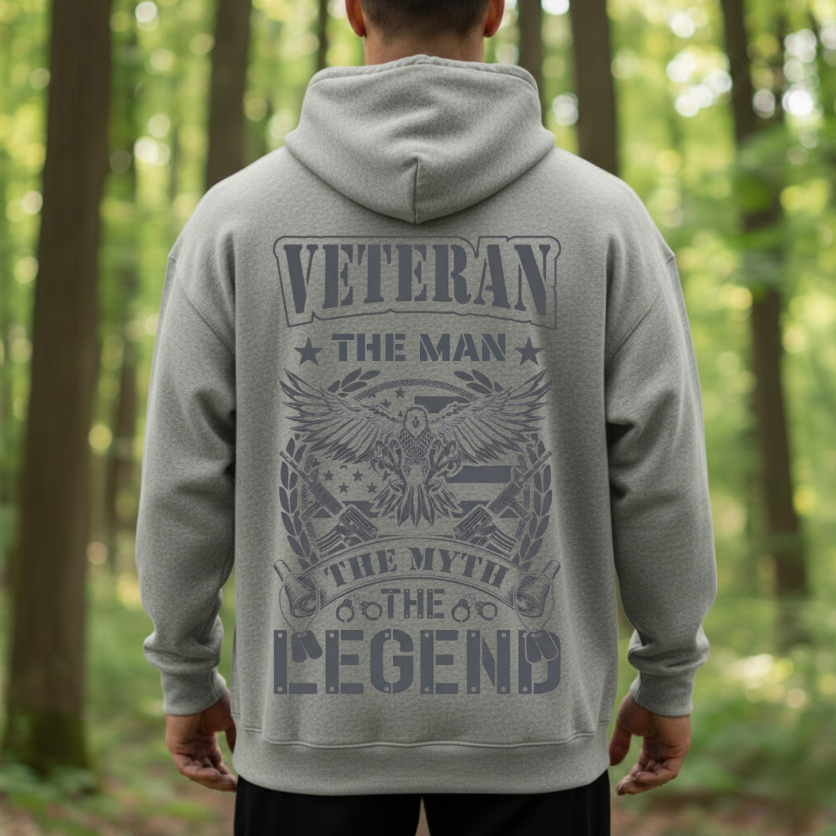 Proud Veteran Shirt – The Man The Myth The Legend – American Warrior Style