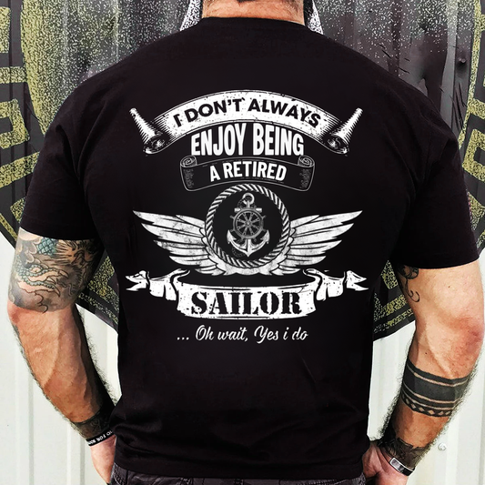 Retired Sailor Veteran Shirt – Funny Pride Tee – Perfect Gift for Veterans