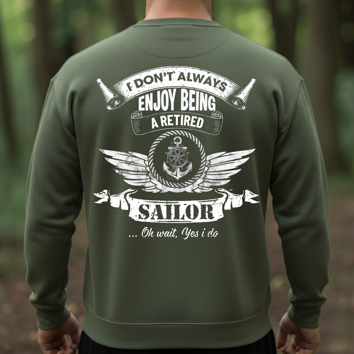Retired Sailor Veteran Shirt – Funny Pride Tee – Perfect Gift for Veterans