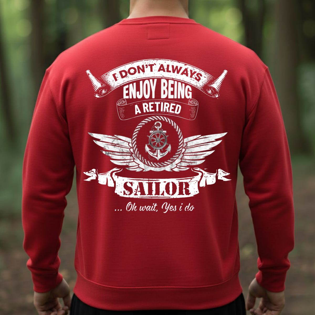 Retired Sailor Veteran Shirt – Funny Pride Tee – Perfect Gift for Veterans