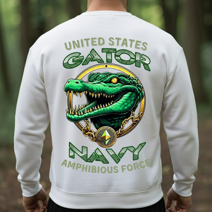 US Navy Veteran Shirt – Gator Amphibious Force Pride – Bold Military Tee