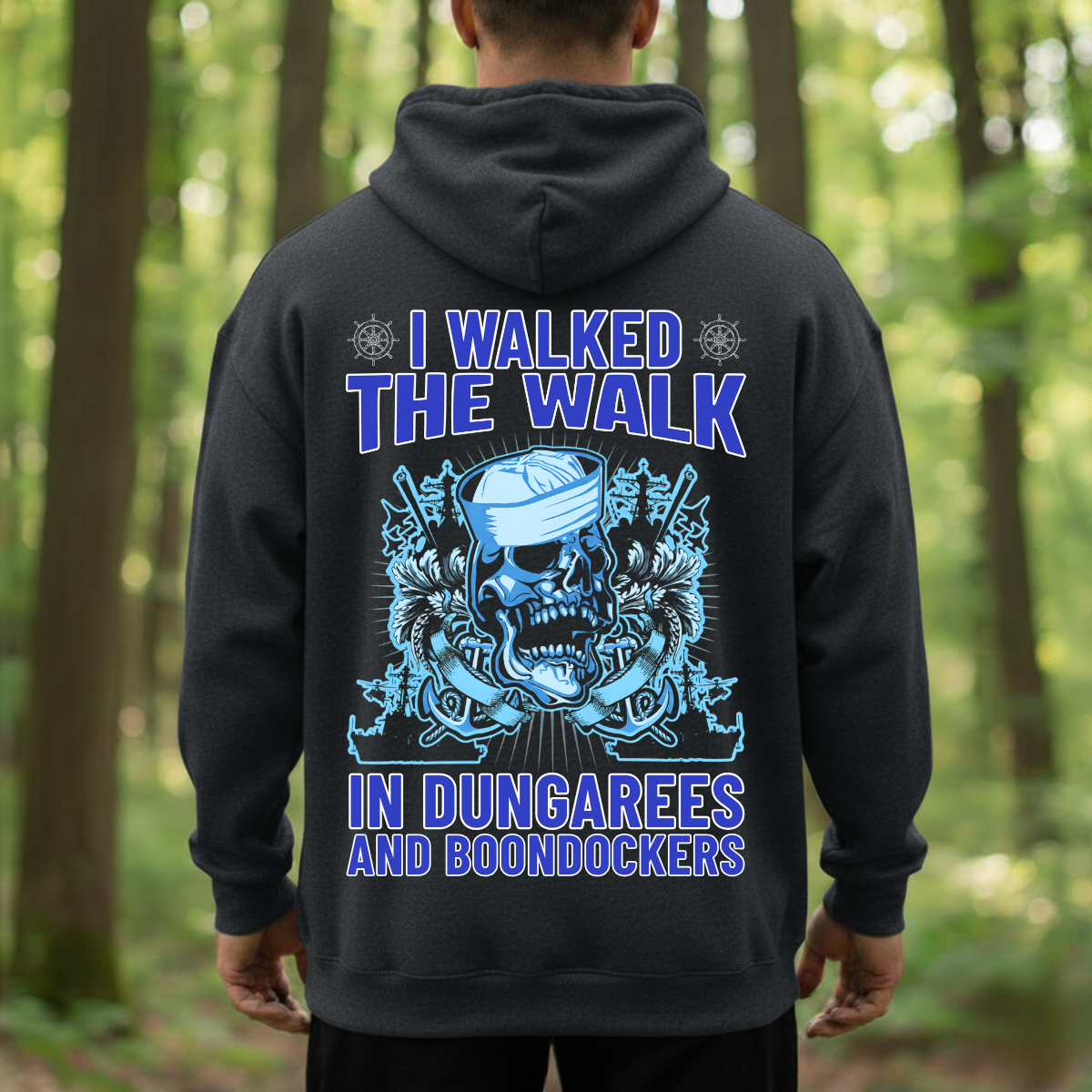 Sailor Veteran Shirt – Dungarees and Boondockers – Funny Military Gift Tee