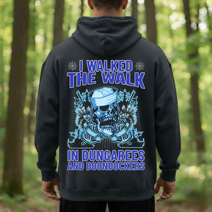 Sailor Veteran Shirt – Dungarees and Boondockers – Funny Military Gift Tee