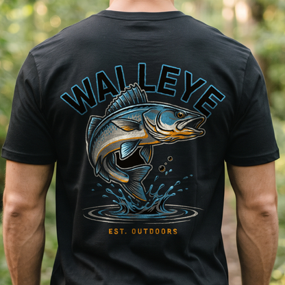 "Walleye" T-Shirt – Fishing Angler Outdoor Gift for Fishermen