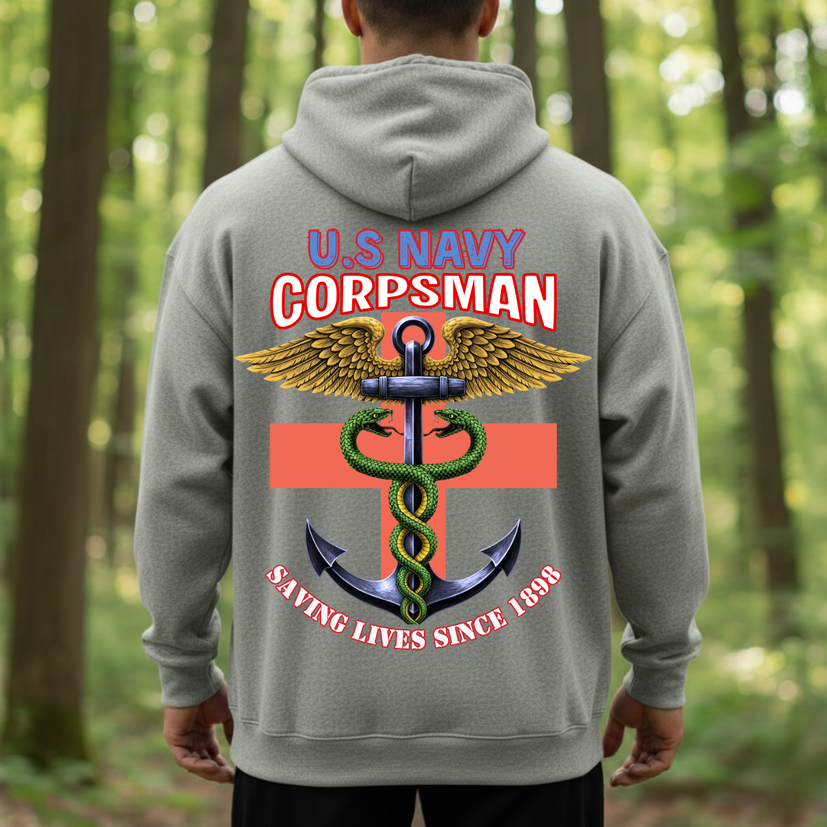 Navy Veteran Shirt – Saving Lives Since 1898 Corpsman Pride – U.S. Military Medic Tee